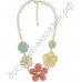 Винтажное ожерелье Elegant Colorful Pearl Flower